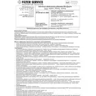 Filter Service FS-20V FFP2 NR D wielorazowa półmaska maseczka ochronna