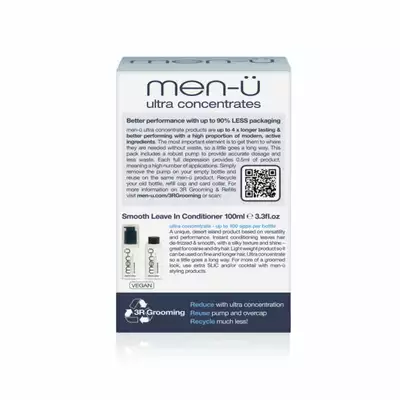 men-u refill kit - męska odżywka do włosów bez spłukiwania SLIC 2x100 ml