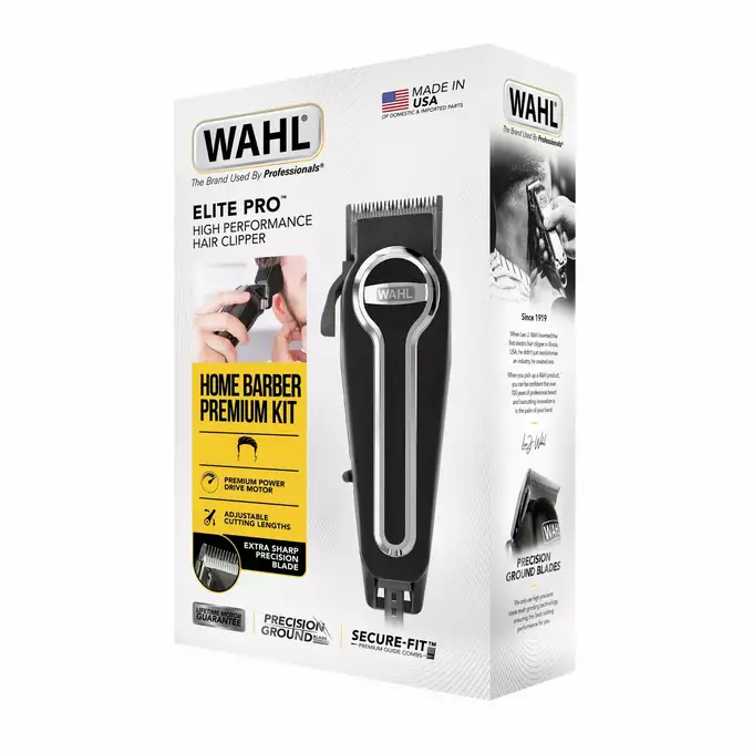 Wahl Elite Pro - Przewodowa maszynka do strzyżenia do domowego użytku