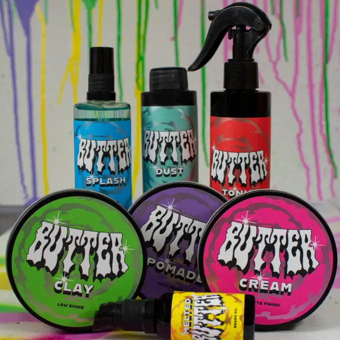 Pan Drwal Butter Dust - Matowy puder do stylizacji włosów o męskim zapachu 20 g