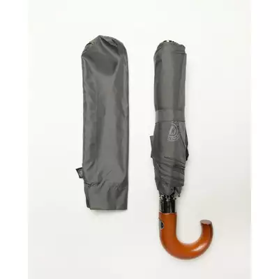 Depot - kompaktowa czarna parasolka