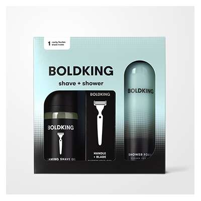 Boldking - The Shower and shave Giftset - zestaw prezentowy pod prysznic i do golenia