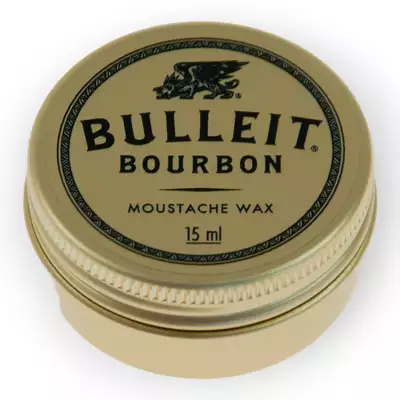 Pan Drwal Bulleit Bourbon Moustache Wax - Wosk do wąsów 15g
