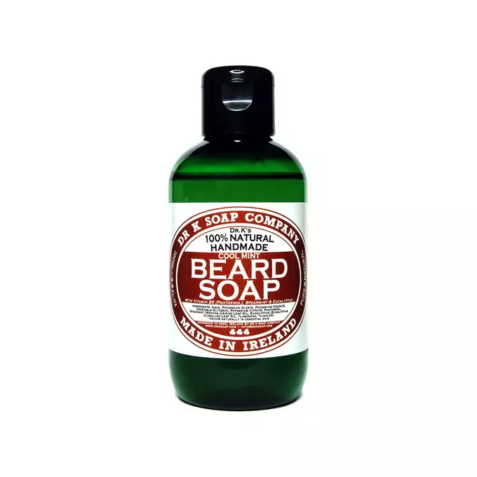 Zestaw Brodacza Dr K Soap - Olejek, szampon, balsam oraz kartacz do brody