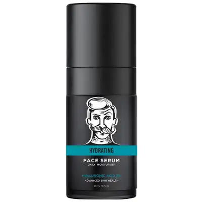 Barber Pro Hydrating hyaluronic acid serum - głęboko nawilżające serum do twarzy z kwasem hialuronowym 30ml