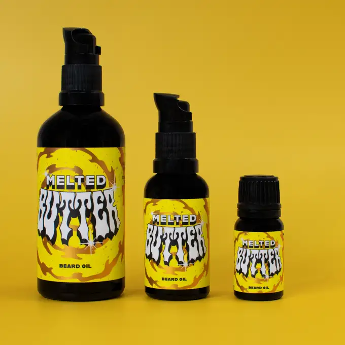 Pan Drwal Melted Butter - Lekki nawilżający olejek do brody 10 ml