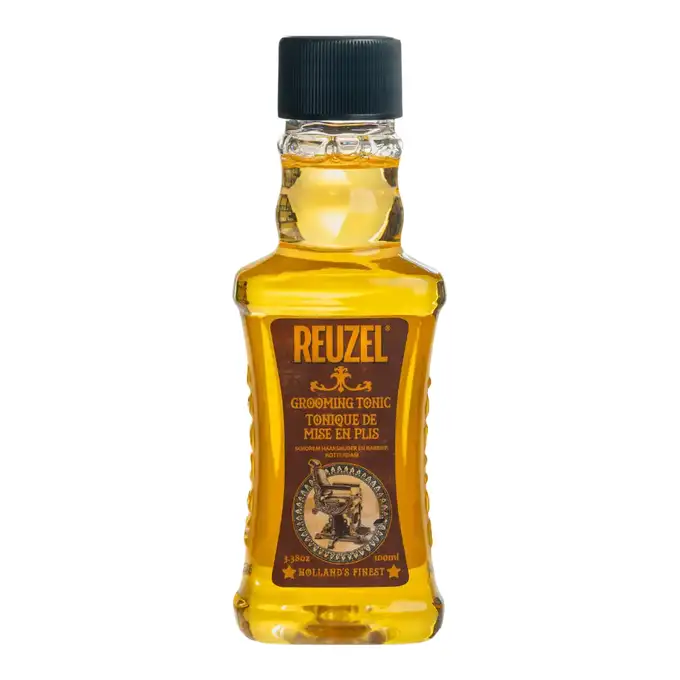 Zestaw do stylizacji włosów - Pomada Reuzel extreme, tonik do włosów oraz roller ZEW