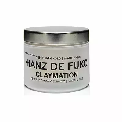 HANZ DE FUKO Claymation Glinka do włosów bardzo mocny chwyt/matowe wykończenie 60ml