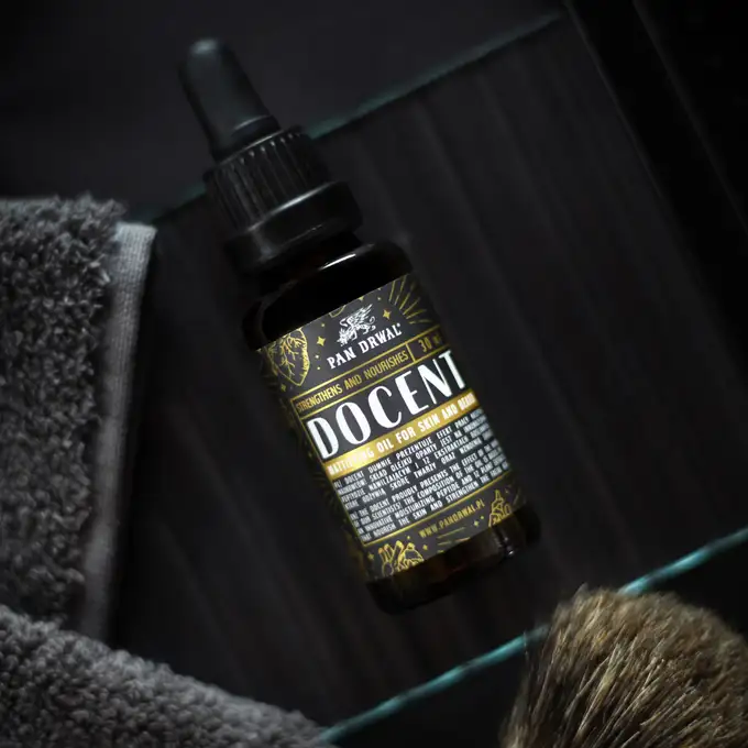 Pan Drwal Docent - Matujący olejek do brody i skóry 30 ml