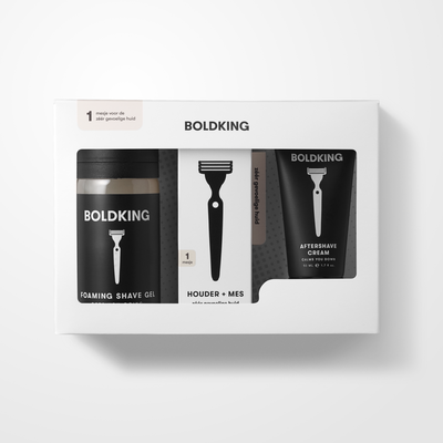 Boldking - The Giftset - zestaw prezentowy do golenia do skóry bardzo wrażliwej