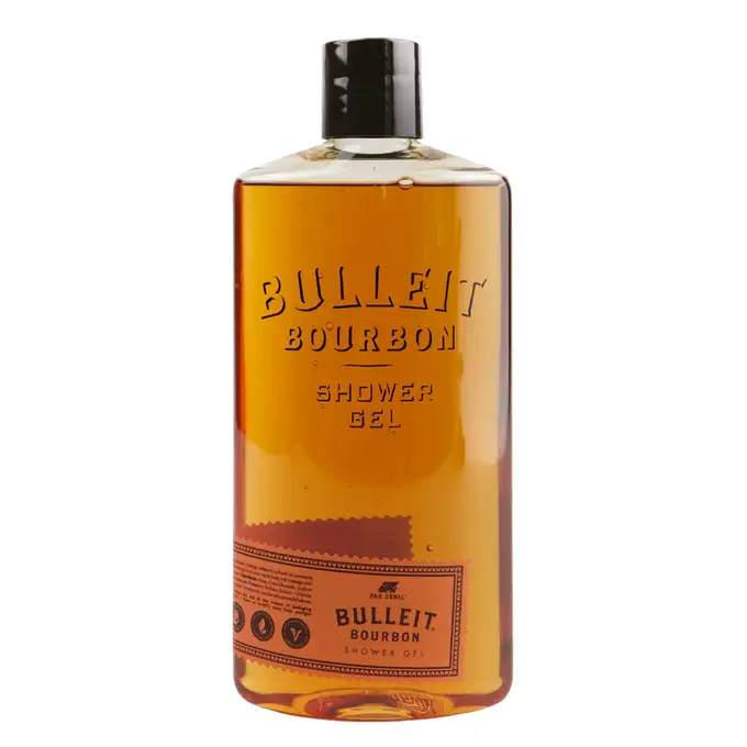 Zestaw prezentowy - Żel pod prysznic, szampon do włosów oraz zawieszka Pan Drwal Bulleit Bourbon