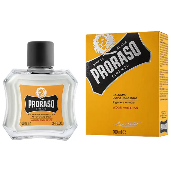 PRORASO Balsam po goleniu linia wood and spice 100 ml