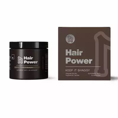 He - Hair Power - Suplement diety &quot;Porost włosów&quot; 60 kapsułek