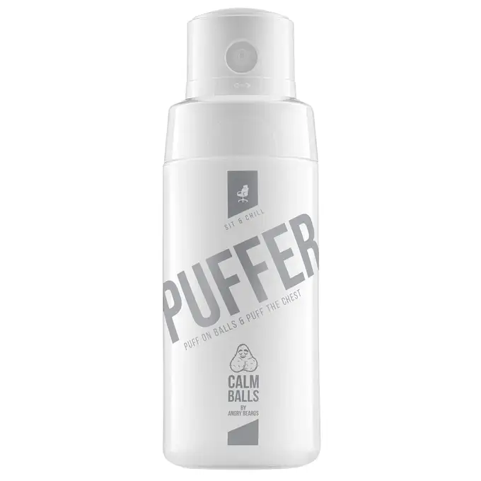 Angry Beards Puffer sit and stick - Męski puder do higieny intymnej 57g