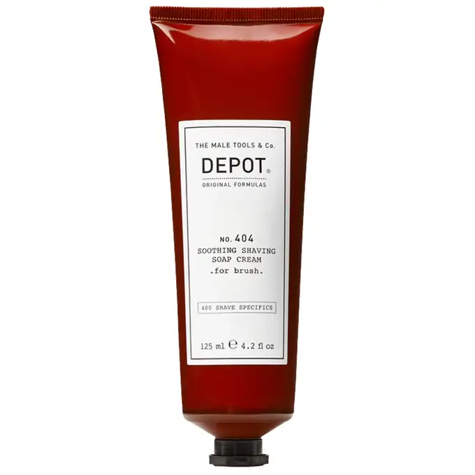 Depot 404 Krem do golenia pędzlem dla skóry wrażliwej 125ml