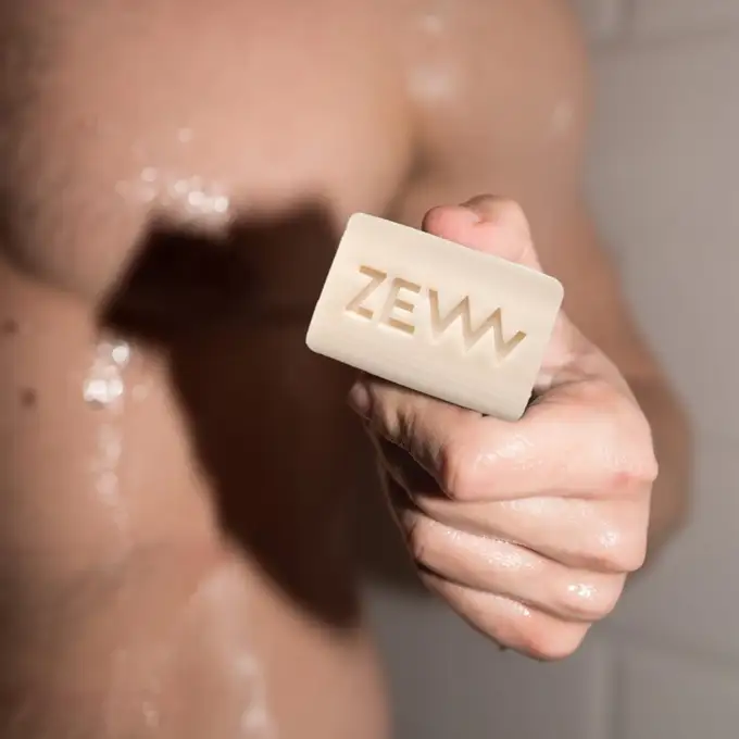 ZEW męskie wegańskie mydło hipoalergiczne