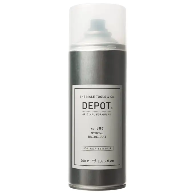 Depot 306 Silny lakier do włosów budujący objętość fryzury 400ml