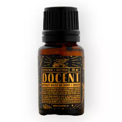 Pan Drwal Docent - matujący olejek do skóry i zarostu 10ml