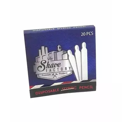 Shave Factory Zapałki ałunowe - 20 sztuk