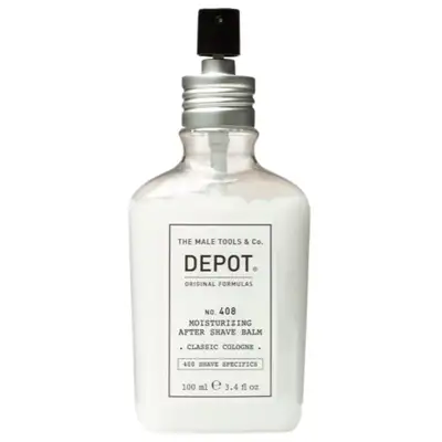 Depot 408 Nawilżający balsam po goleniu o klasycznym zapachu wody kolońskiej 100ml