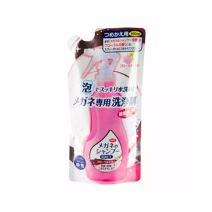 Soft99 - Glass shampoo floral scent Refill - Uzupełnienie do szamponu do mycia okularów o zapachu kwiatowym 160ml