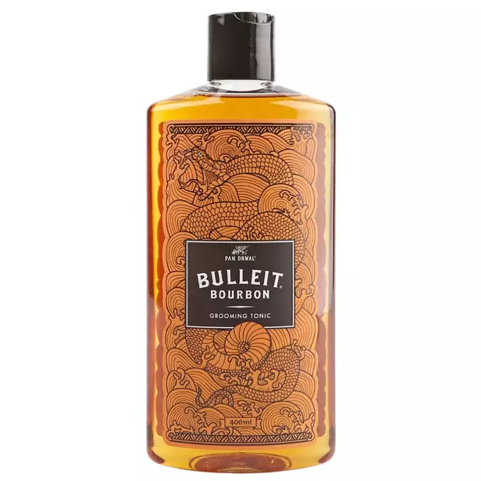 Pan Drwal Bulleit Bourbon Grooming Tonic - Tonik do stylizacji włosów 400ml