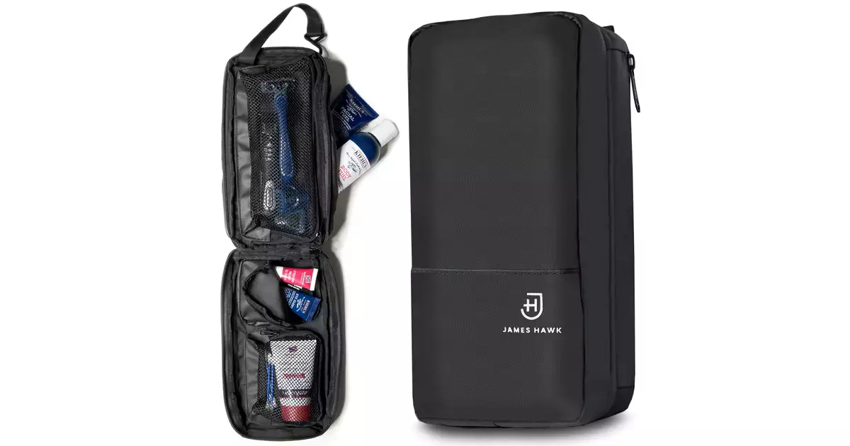 James Hawk Toiletry Bag - Męska funkcjonalna kosmetyczka - sklep Menspace