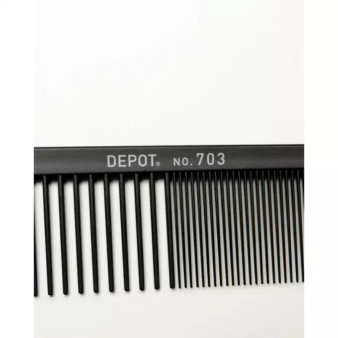 Depot 703 Antystatyczny grzebień do stylizacji włosów długich