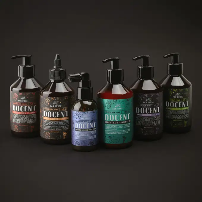 Pan Drwal Docent - Szampon wzmacniający do włosów 250 ml