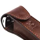 Muhle RT7 - Skórzane etui na maszynkę do tradycyjnego golenia (brązowe)
