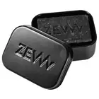 ZEW Aluminiowa czarna zamykana mydelniczka na mydła ZEW