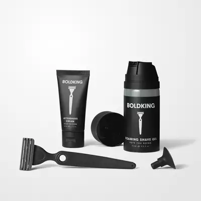 Boldking - The Giftset - zestaw prezentowy do golenia do skóry bardzo wrażliwej
