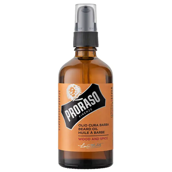 PRORASO olejek do brody WOOD &amp; SPICES 100ml