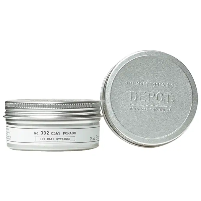 Depot 302 Matująca pomada na bazie glinki do stylizacji włosów 75ml