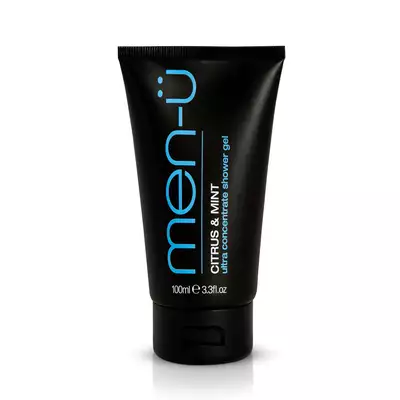 Men-u Zestaw prezentowy - Żel pod prysznic cytrusowy, nawilżający szampon do włosów oraz żel do mycia twarzy