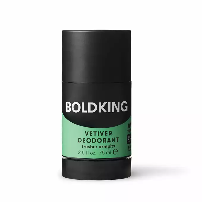 Boldking Vetiver Deodorant - Naturalny dezodorant bez alkoholu zapach wetiwer 75ml