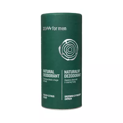Zew for Men - Męski dezodorant w sztyfcie z ekstraktem z czarnej huby 80g