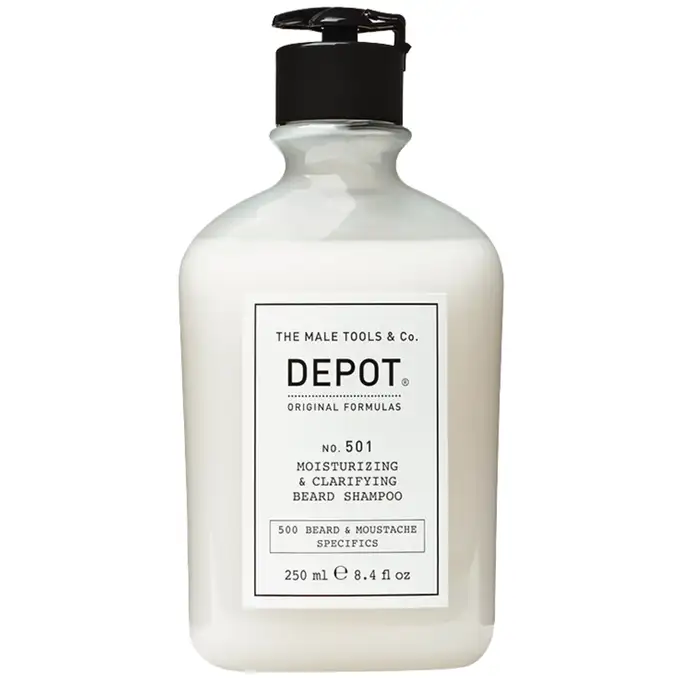 Depot 501 Nawilżająco oczyszczający szampon do brody 250ml