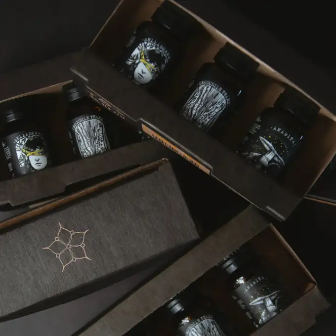 Pan Drwal Freak Show - Zestaw olejków Amanita, Belladonna, Crocodile Tears 3x10ml