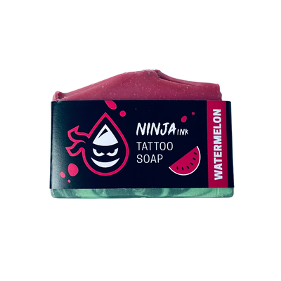 Ninja Ink Watermelon Soap - Mydło do ciała o zapachu arbuza 100g