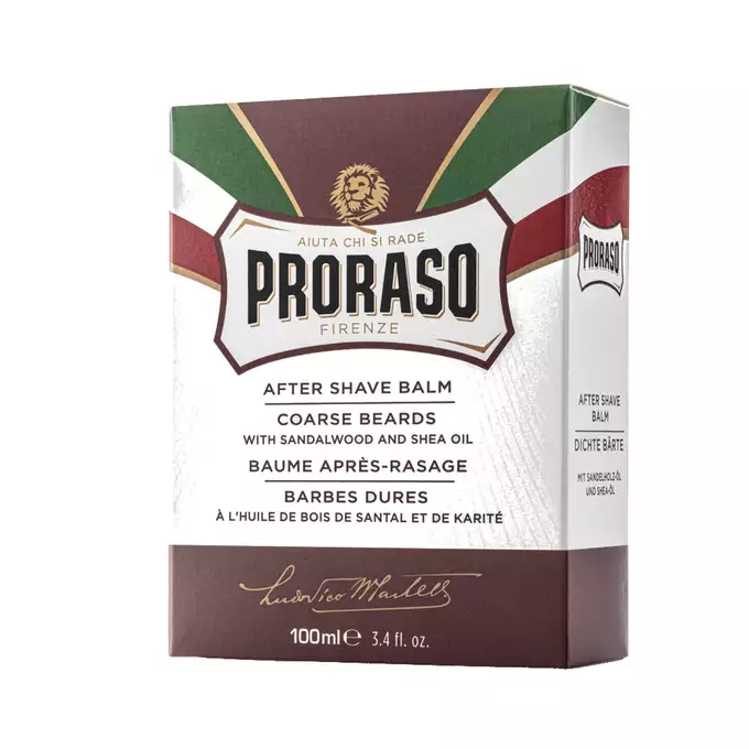 Proraso balsam po goleniu z drzewem sandałowym linia czerwona 100ml