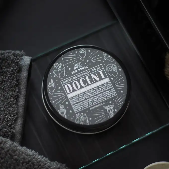 Pan Drwal Docent - Matowy balsam do brody i skóry 60 ml