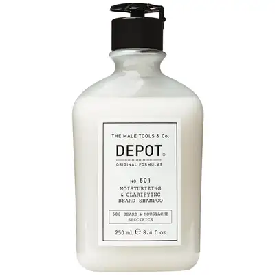 Depot 501 Nawilżająco oczyszczający szampon do brody 250ml