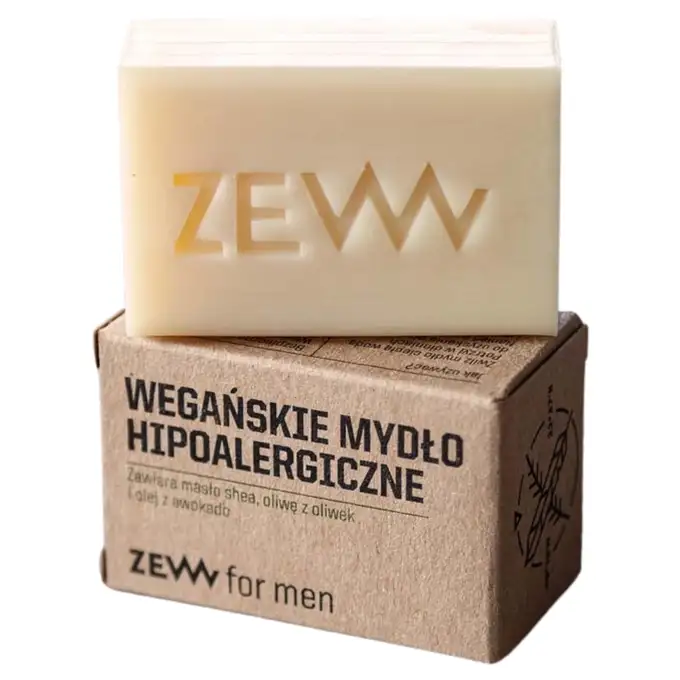 ZEW męskie wegańskie mydło hipoalergiczne