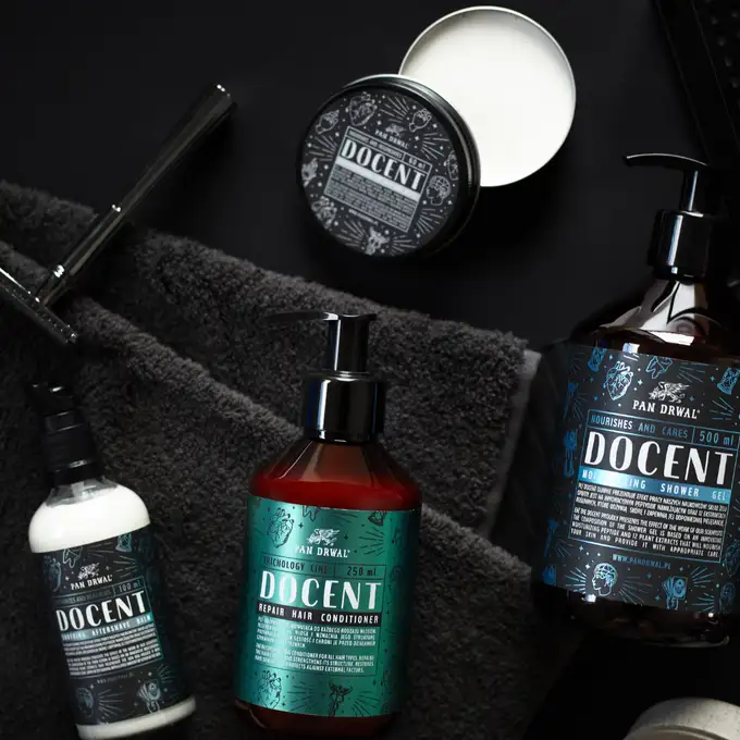 Pan Drwal Docent - Matowy balsam do brody i skóry 60 ml