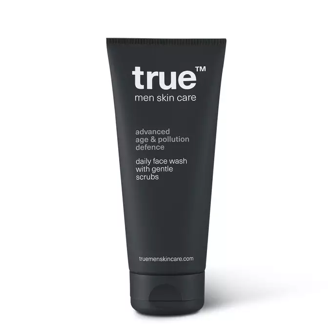 True men skin care - żel do mycia twarzy z mikrocząsteczkami - 100 ml