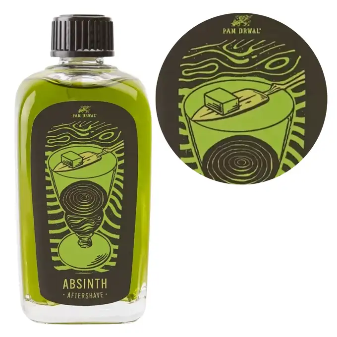 Pan Drwal Freak Show - Woda po goleniu Absinth Aftershave 90 ml
