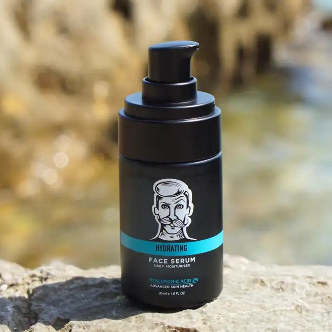 Barber Pro Hydrating hyaluronic acid serum - głęboko nawilżające serum do twarzy z kwasem hialuronowym 30ml