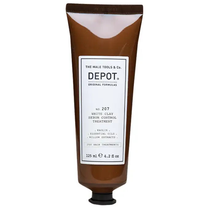 Depot 207 Odżywka do włosów z białą glinką regulująca produkcję sebum 125ml