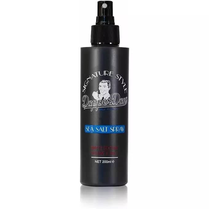 Dapper Dan Sea salt spray Signature Style - sól morska do stylizacji o zapachu bergamotki i skóry 200ml